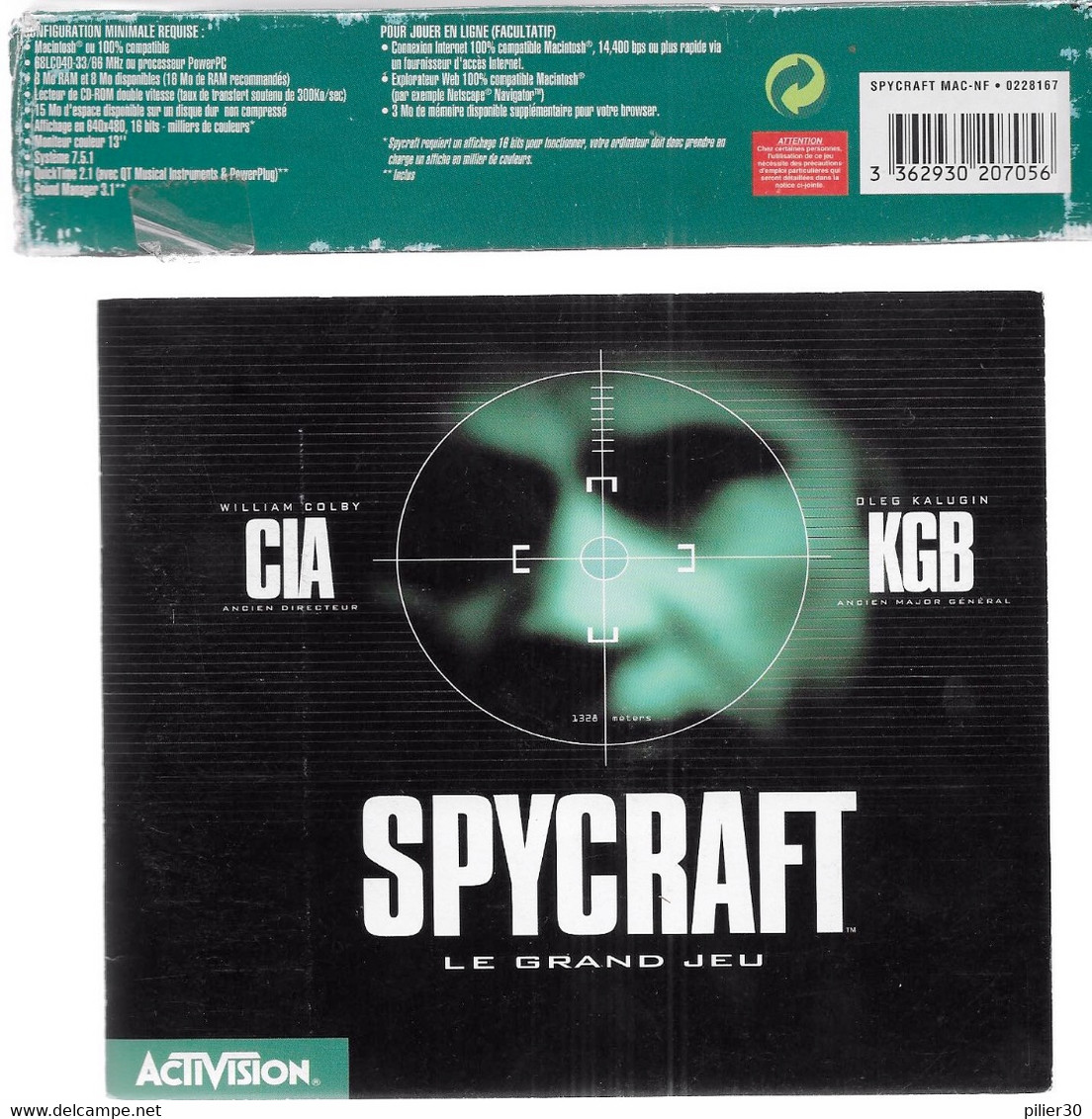 SPYCRAFT - POUR MAC CLASSIC SYSTEM 7.5.1 - Prix Fixe - Apple