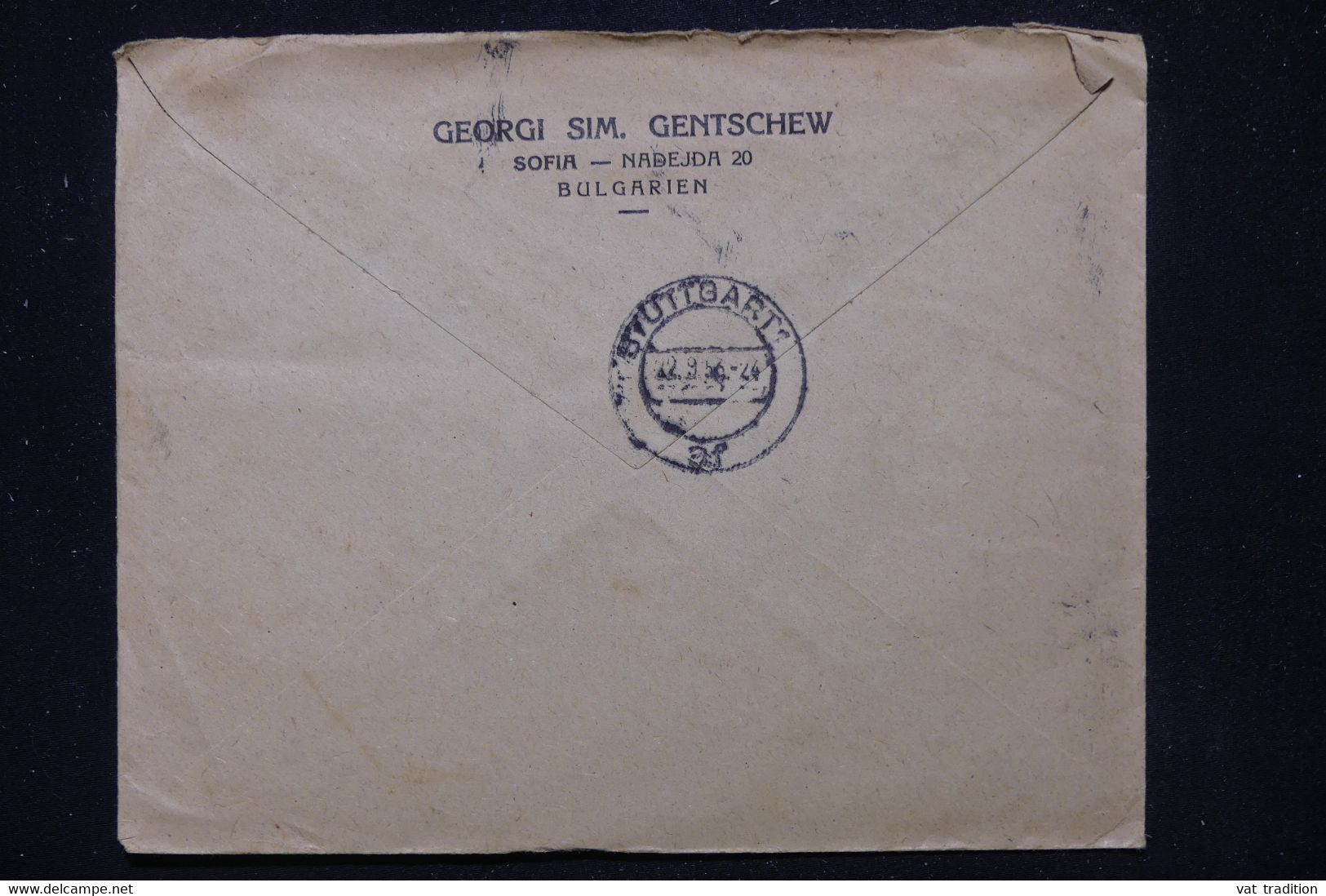 BULGARIE - Enveloppe Commerciale En Recommandé De Sofia En 1955 Pour L'Allemagne  - L 113908 - Lettres & Documents