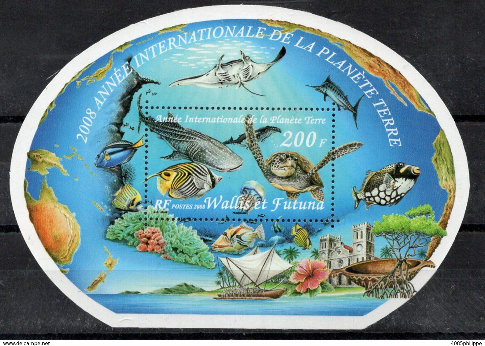 Wallis & Futuna Bloc N°24** Neuf Sans Charnière TB Cote 5.20€ - Hojas Y Bloques