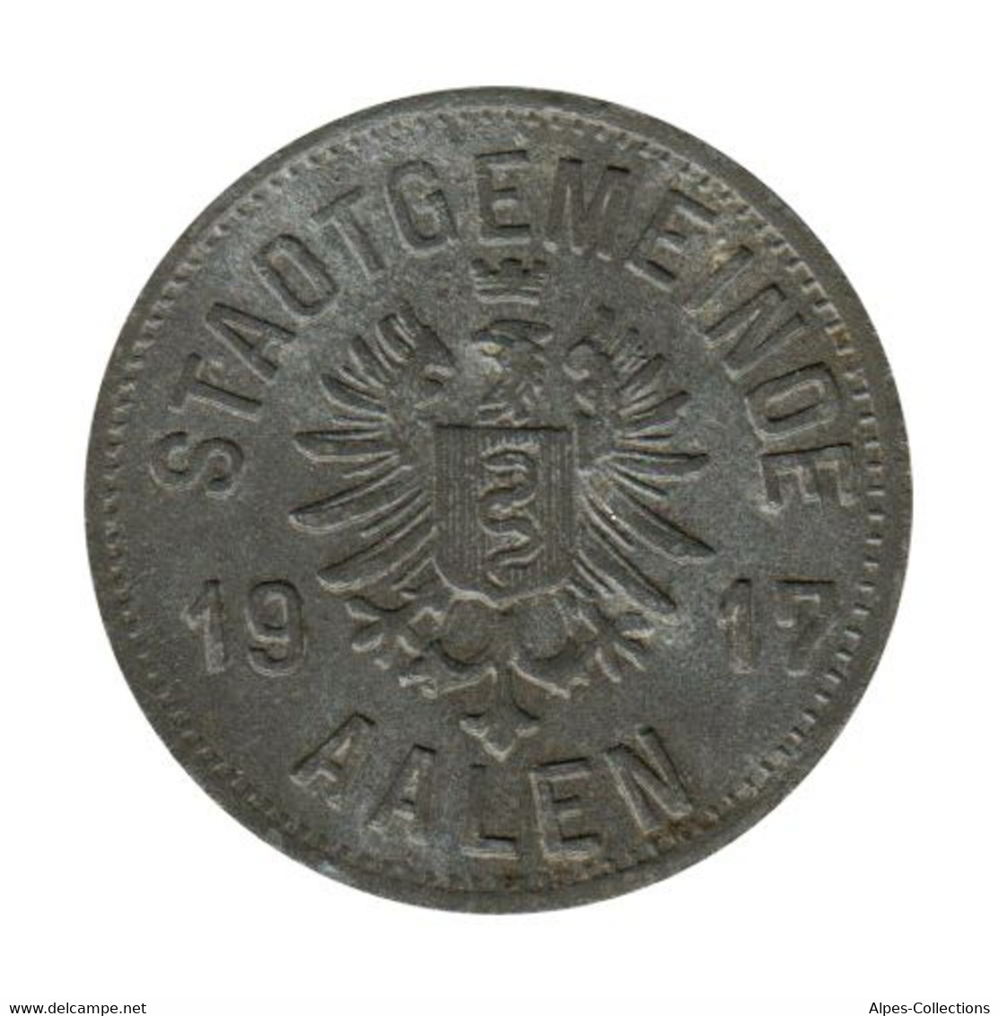 ALLEMAGNE - AALEN - 05.1 - Monnaie De Nécessité - 5 Pfennig 1917 - Monétaires/De Nécessité