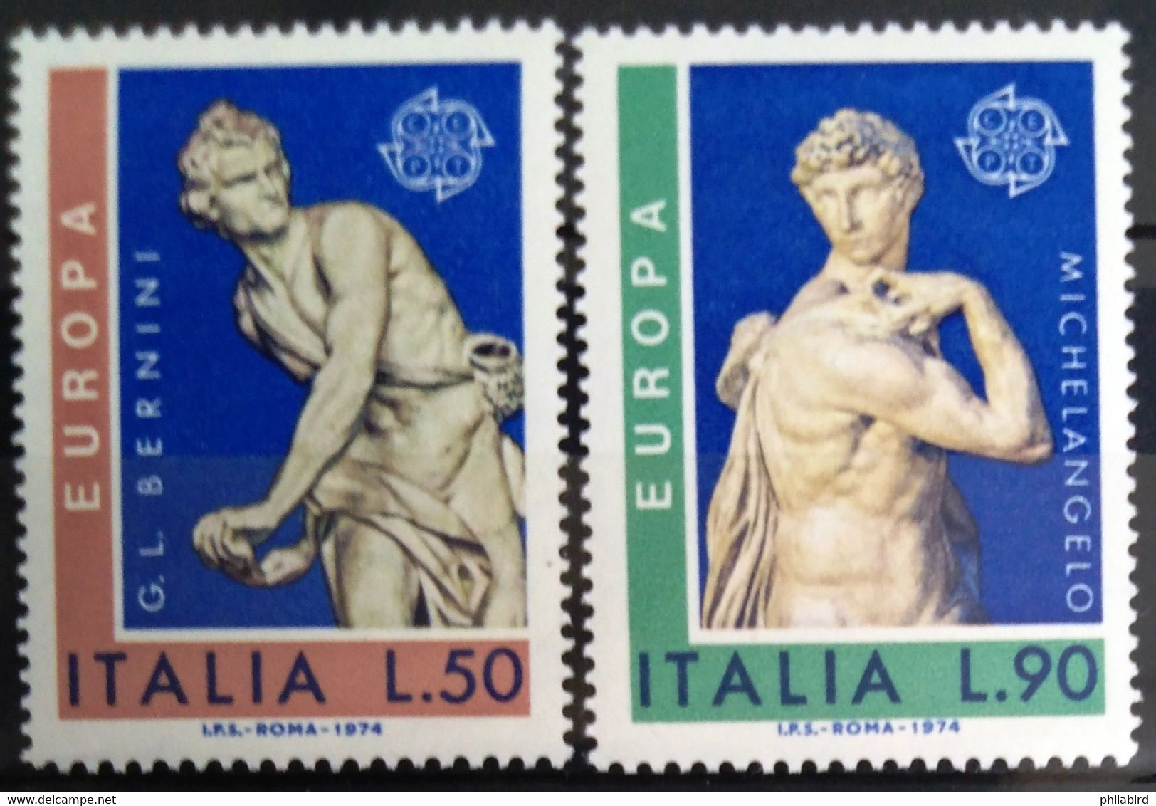 EUROPA 1974 - ITALIE                    N° 1171/1172                       NEUF** - 1974