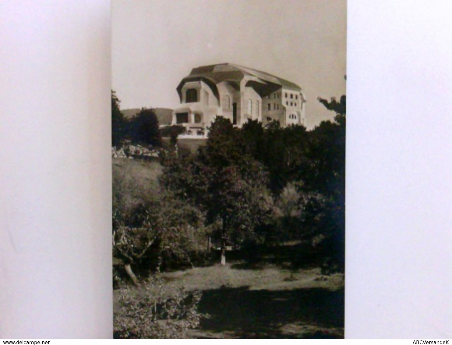 AK Goetheanum. Freie Hochschule Für Geisteswissenschaft. Dornach. Gebäudeansicht, Gartenpartie,  Echt Foto, So - Dornach