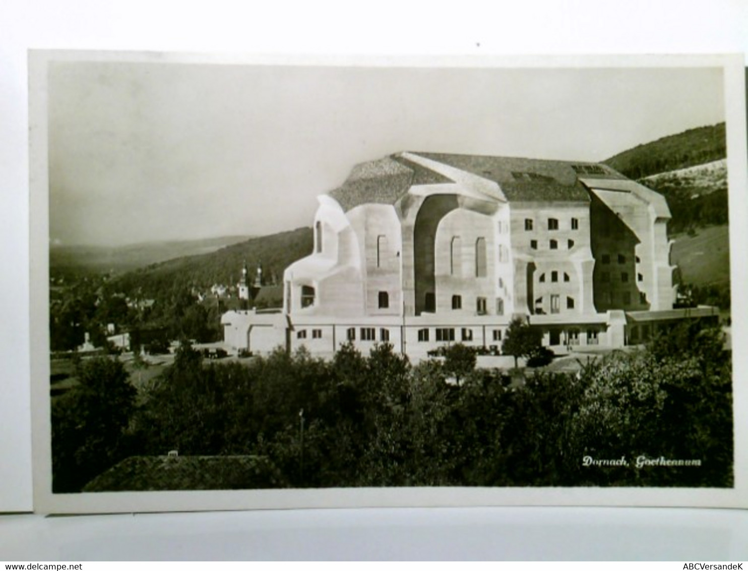 AK Dornach. Goetheanum. Gebäudeansicht, Ortsansicht, Panoramablick, Solothurn, Schweiz - Dornach