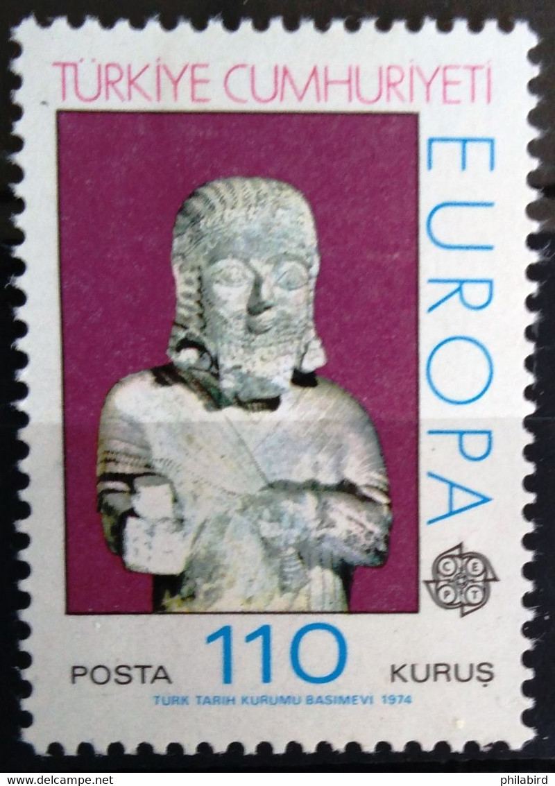 EUROPA 1974 - TURQUIE                    N° 2089                           NEUF* - 1974