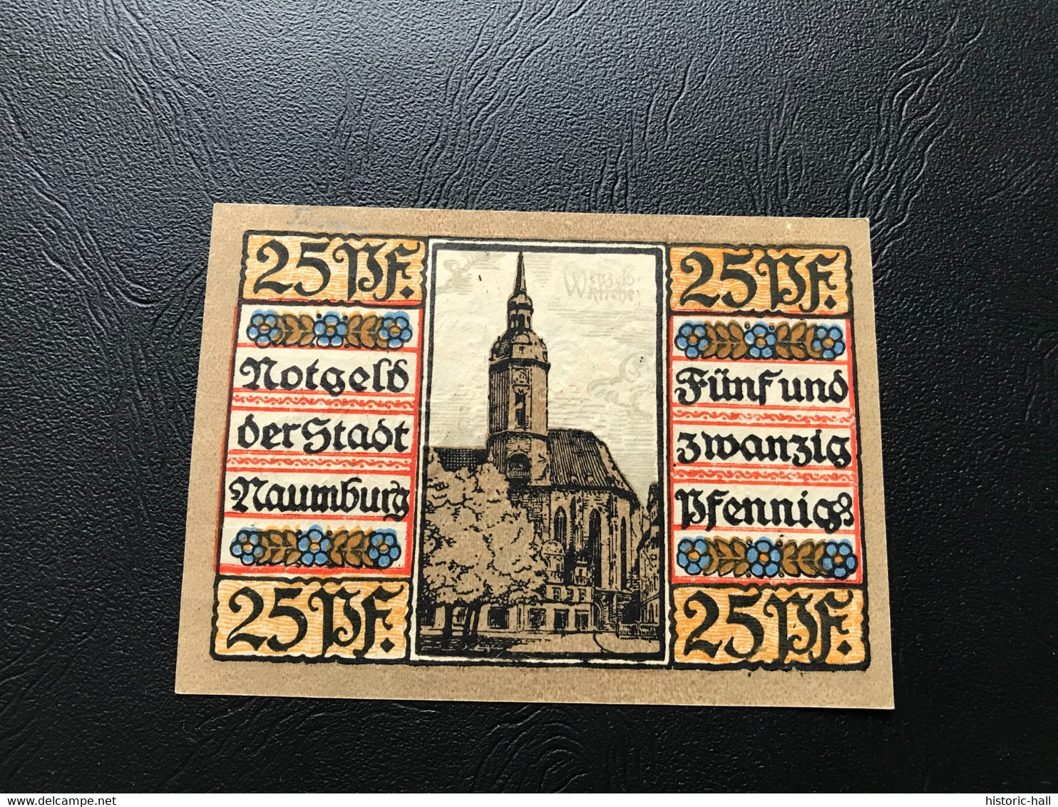 Notgeld - Billet Necéssité Allemagne - 25 Pfennig - Naumburg  - 1920 - Zonder Classificatie