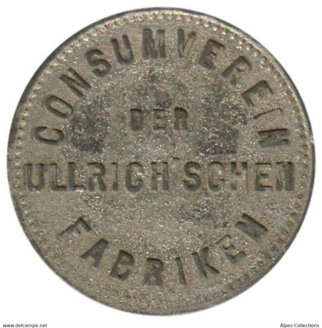 ALLEMAGNE - ANNWEILLER - 10.1 - ULLRICH'SCHEN FABRIKEN - 10 Pfennig - Monétaires/De Nécessité