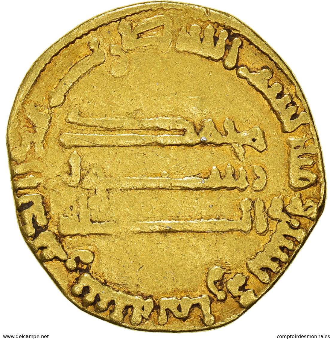 Monnaie, Abbasid Caliphate, Al-Mahdi, Dinar, AH 168 (784/785 AD), TB+, Or - Islámicas