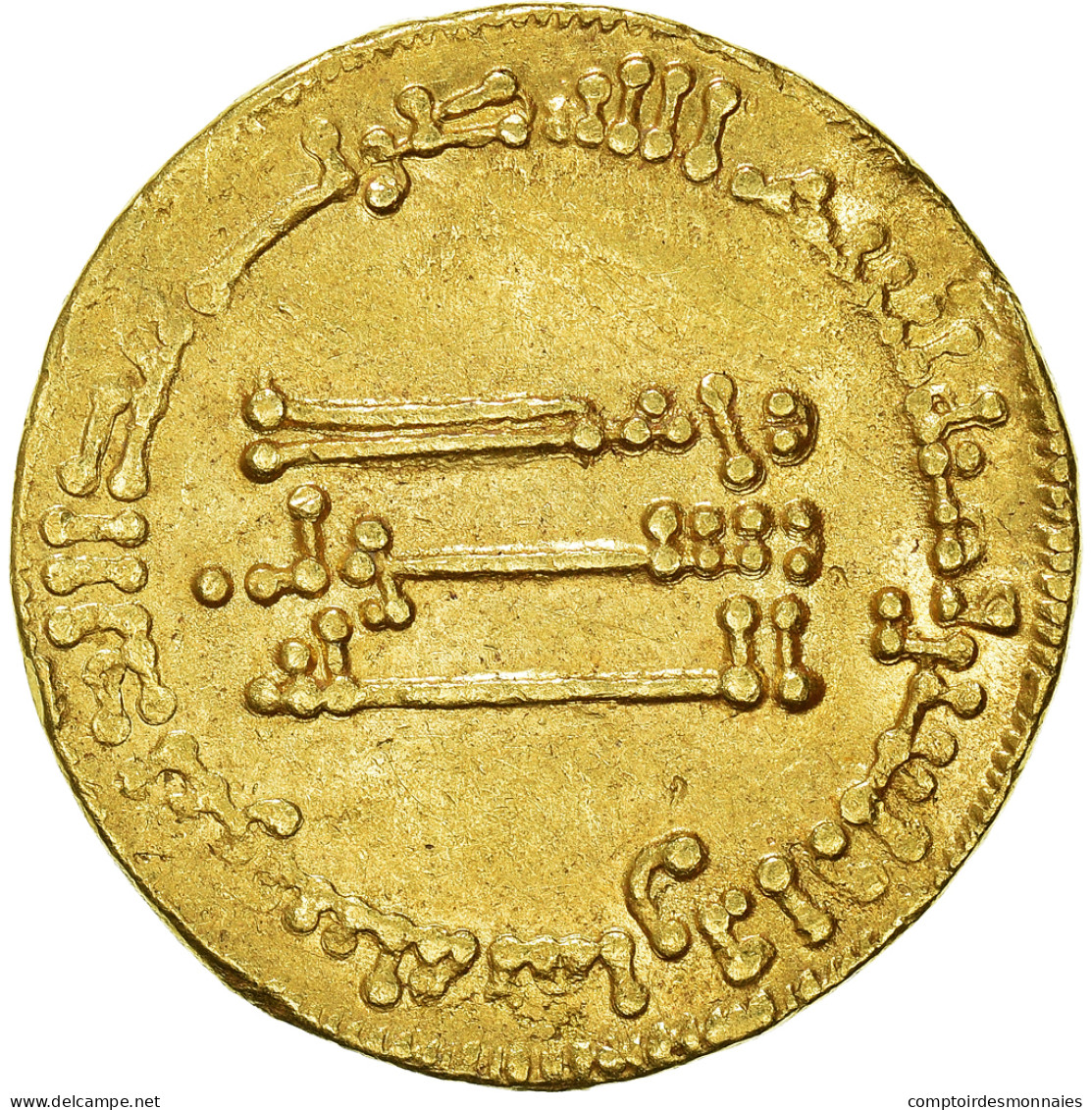 Monnaie, Abbasid Caliphate, Al-Mansur, Dinar, AH 148 (765/766), TTB+, Or - Islamic