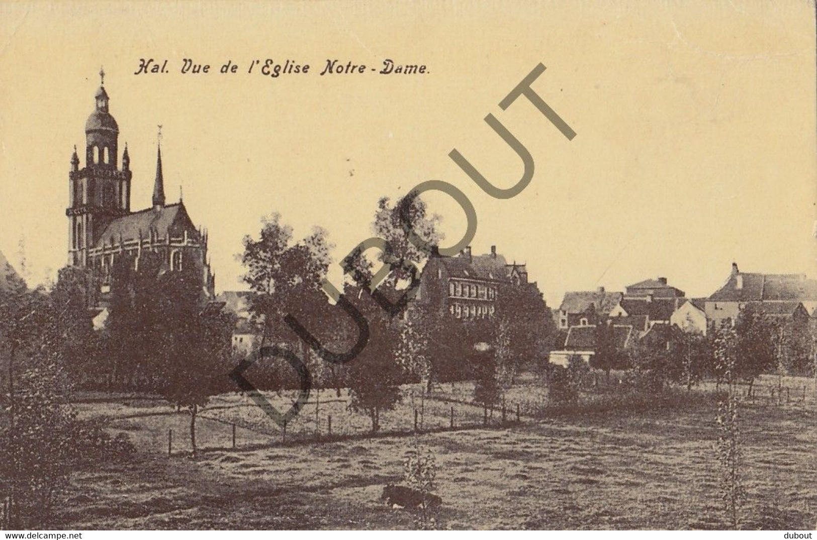 Postkaart/Carte Postale - HALLE - Vue De L' Eglise Notre Dame De Hal (C1685) - Halle