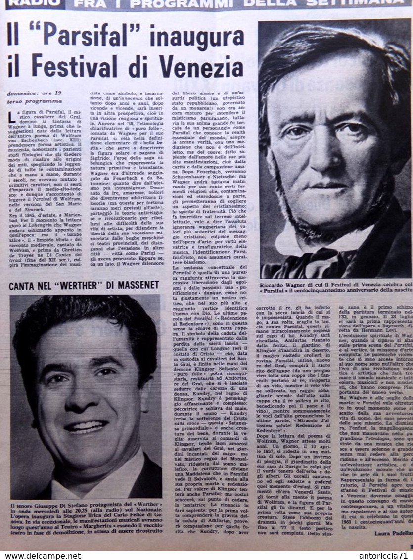 Radiocorriere TV Del 14 Aprile 1963 Bongiorno Peppino Girella Roosevelt Cluytens - Télévision