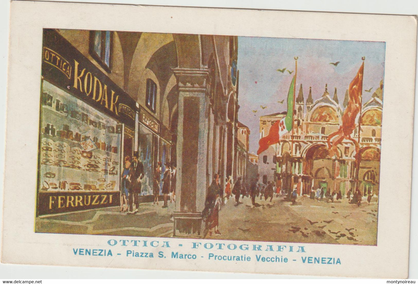 Italie : Venezia ,  Venise : Vue , Ottica - Fotografia ! Piazza S. Marco - Otros & Sin Clasificación