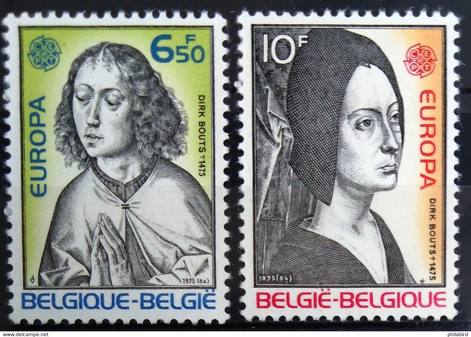 EUROPA 1975 - BELGIQUE                    N° 1757/1758                        NEUF** - 1975