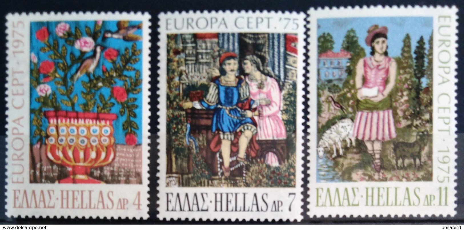 EUROPA 1975 - GRECE                    N° 1176/1178                        NEUF** - 1975