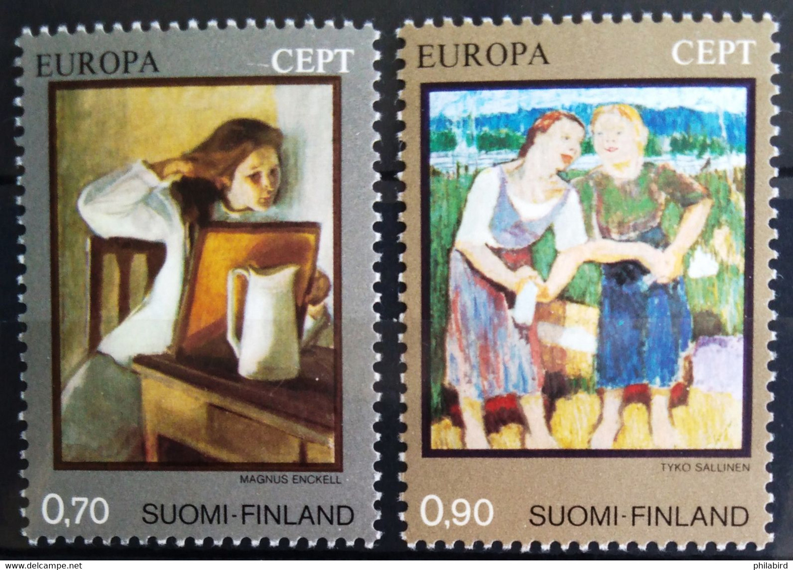 EUROPA 1975 - FINLANDE                    N° 728/729                        NEUF** - 1975