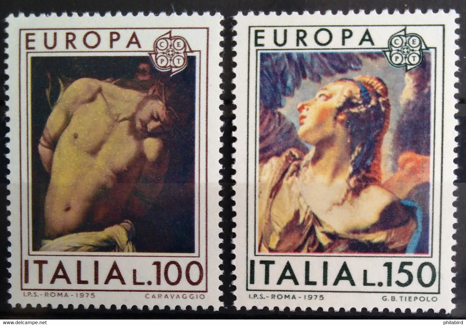 EUROPA 1975 - ITALIE                    N° 1222/1223                        NEUF** - 1975