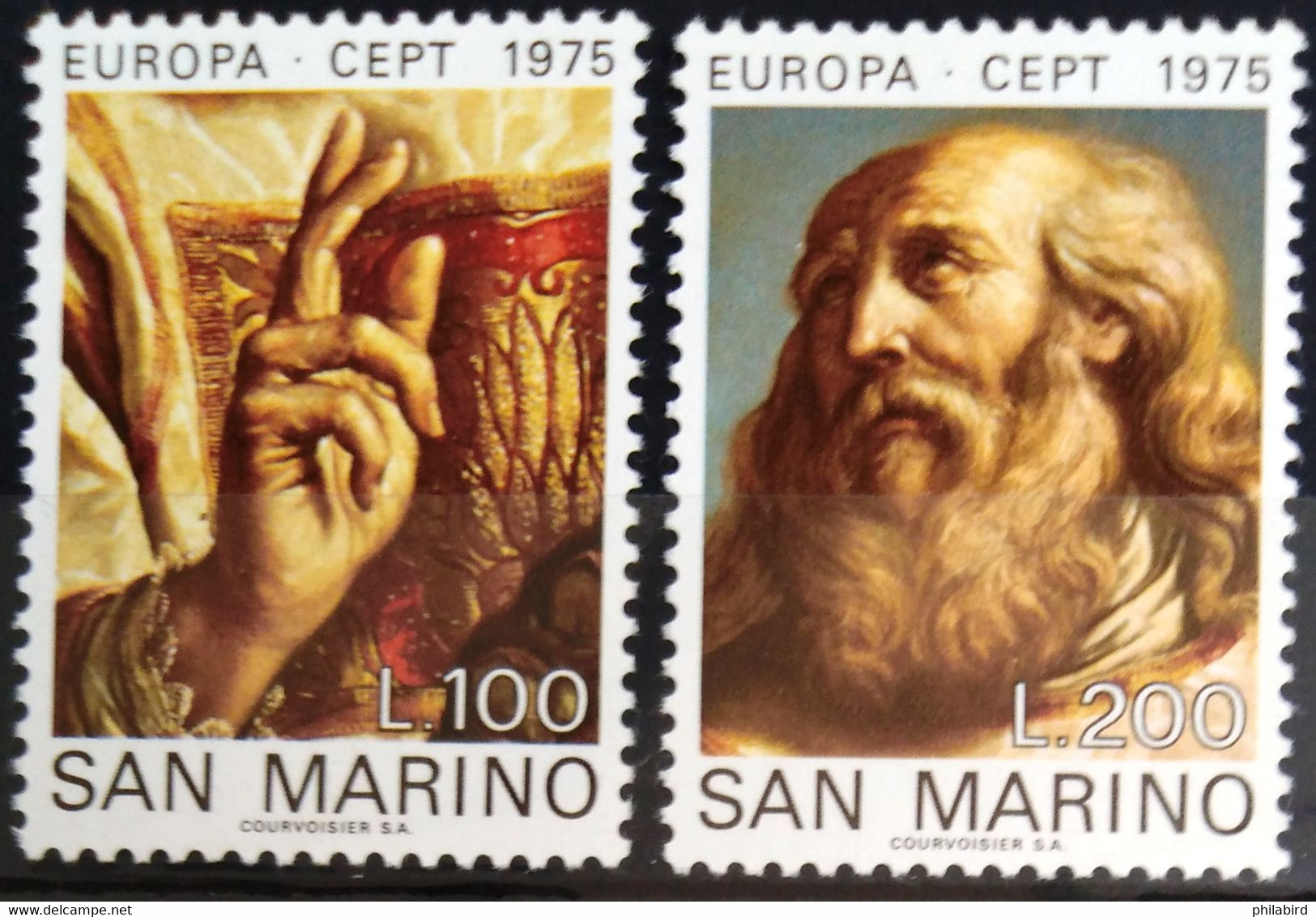 EUROPA 1975 - SAINT MARIN                    N° 891/892                        NEUF** - 1975