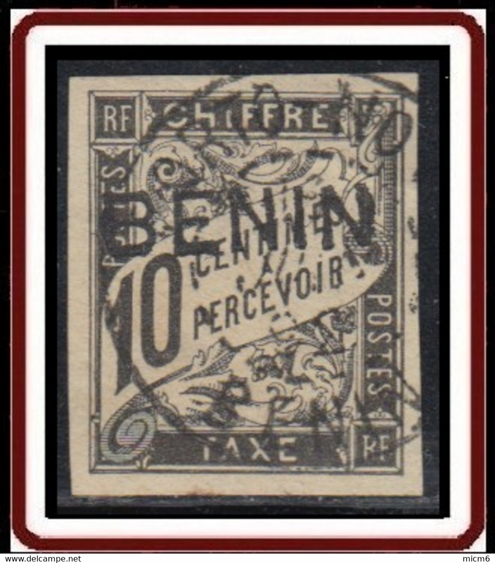 Benin - Timbre-taxe N° 2 (YT) N° 5 (AM) Oblitéré. - Used Stamps