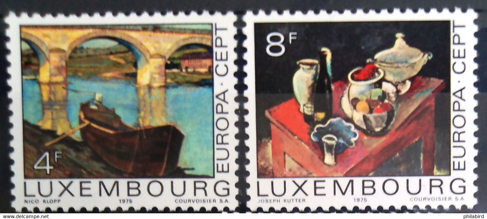 EUROPA 1975 - LUXEMBOURG                   N° 856/857                       NEUF** - 1975