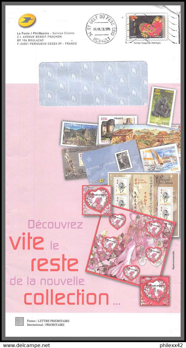 Départ 1 Euro - 95939 - Lot De 45 Entiers Entier Postaux Stationery PAP De Service...  Tous Différents - Collections & Lots: Stationery & PAP