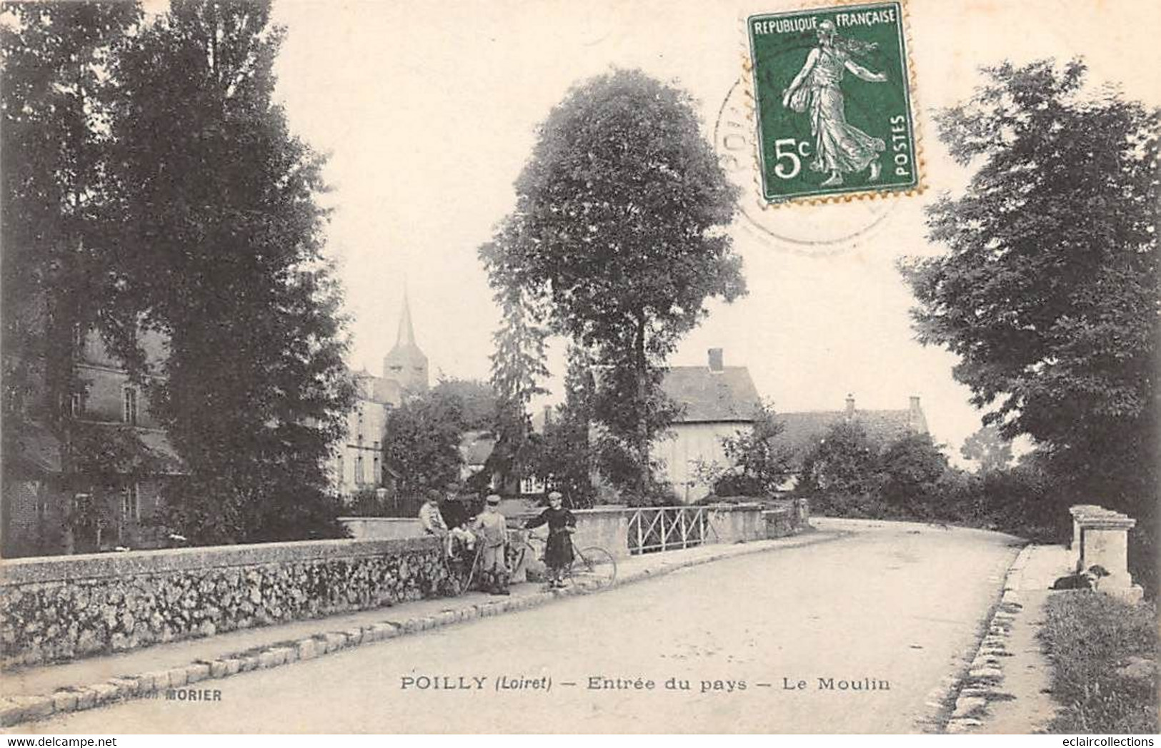 Poilly       45        Entrée Du Pays. Le Moulin         (voir Scan) - Sonstige & Ohne Zuordnung