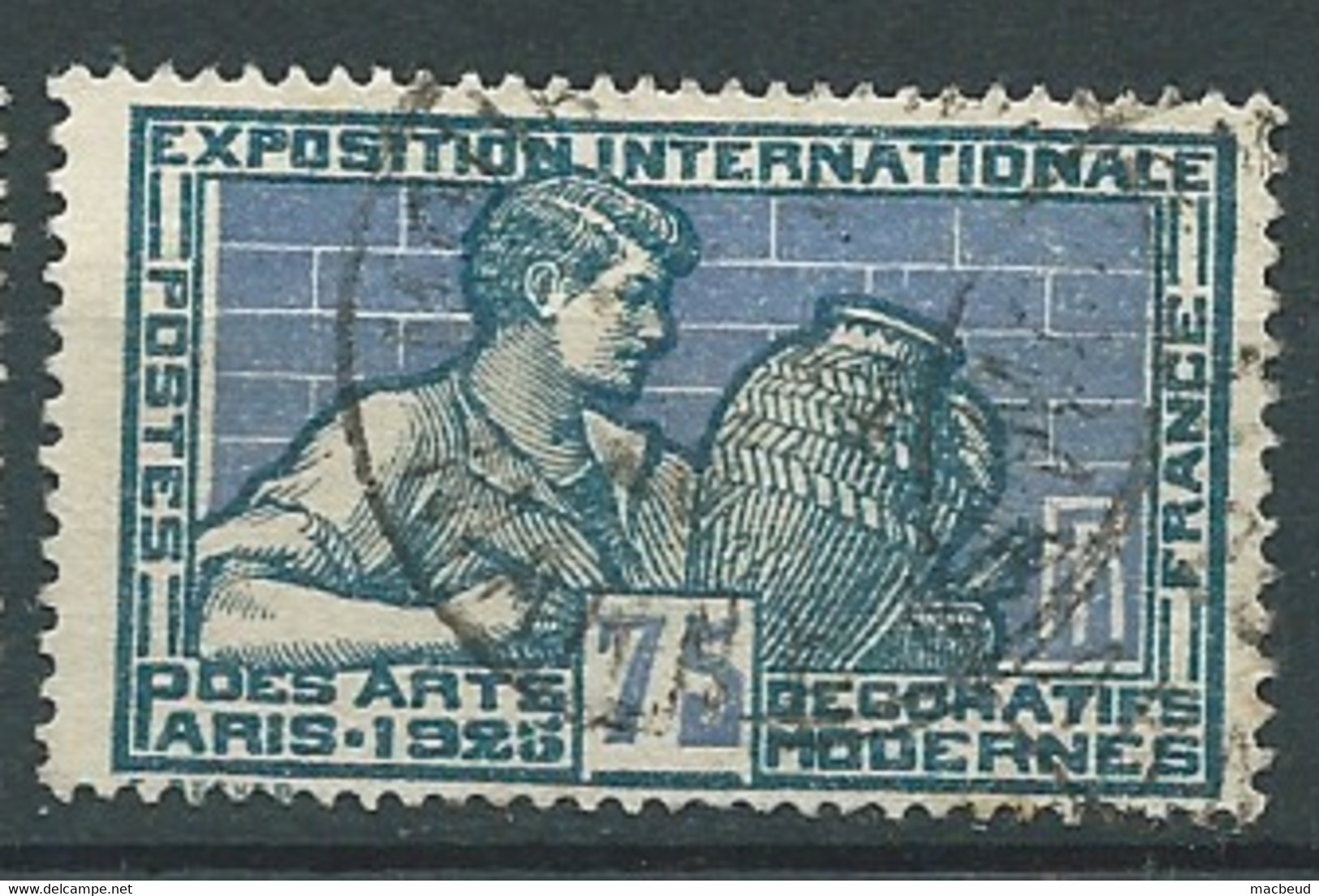 France , Yt N° 214 Oblitéré   - Cote Yvert = 2,80 Eu   Bip 6807 - Used Stamps