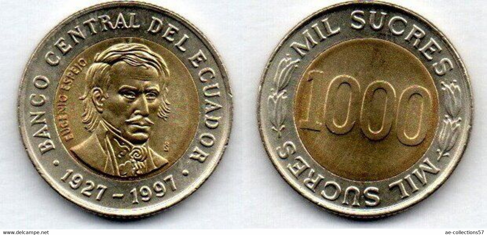 Equateur -  1000 Sucres 1997 SPL - Ecuador