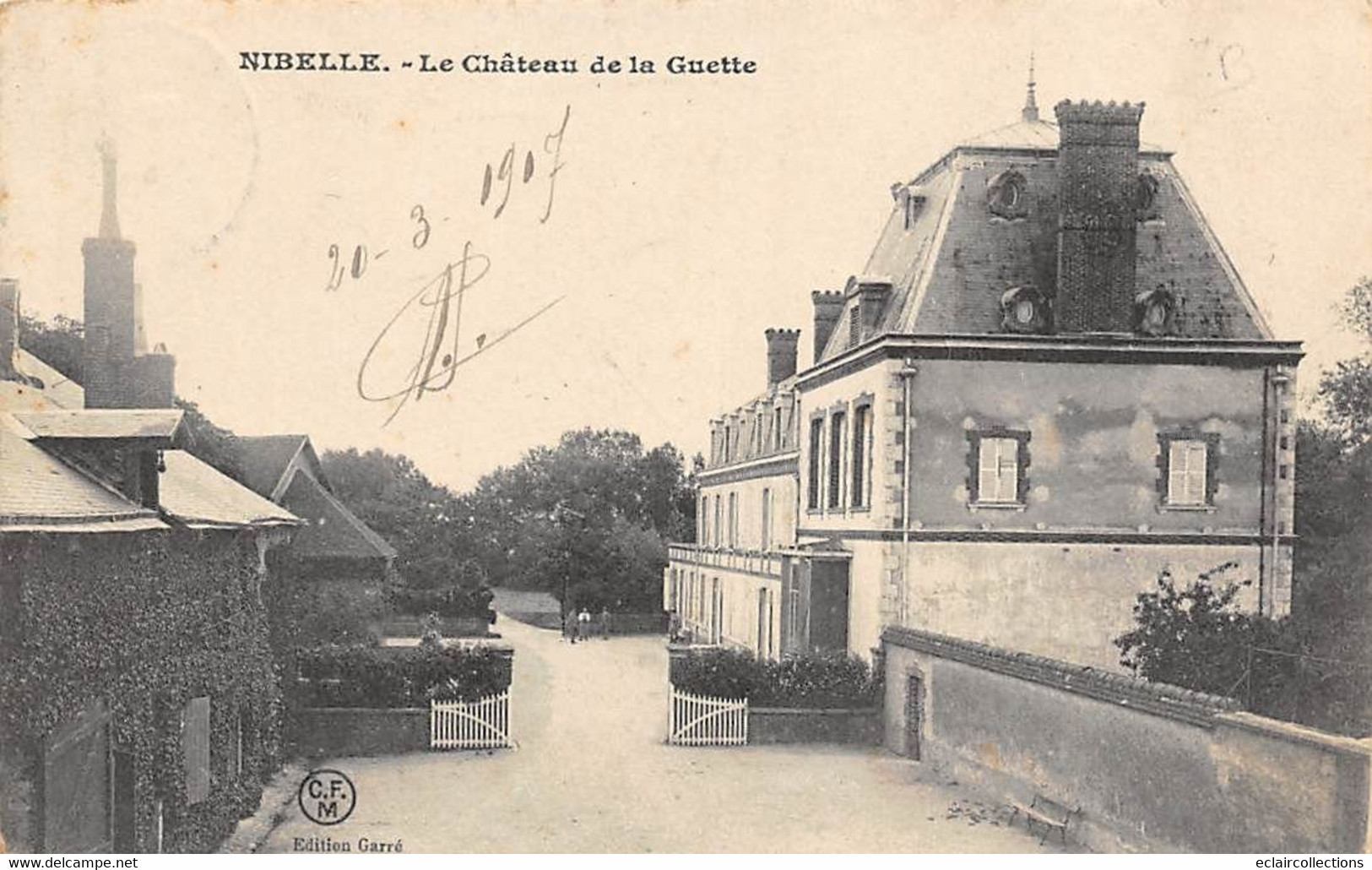 Nibelle         45         Château De La Guette             (voir Scan) - Andere & Zonder Classificatie