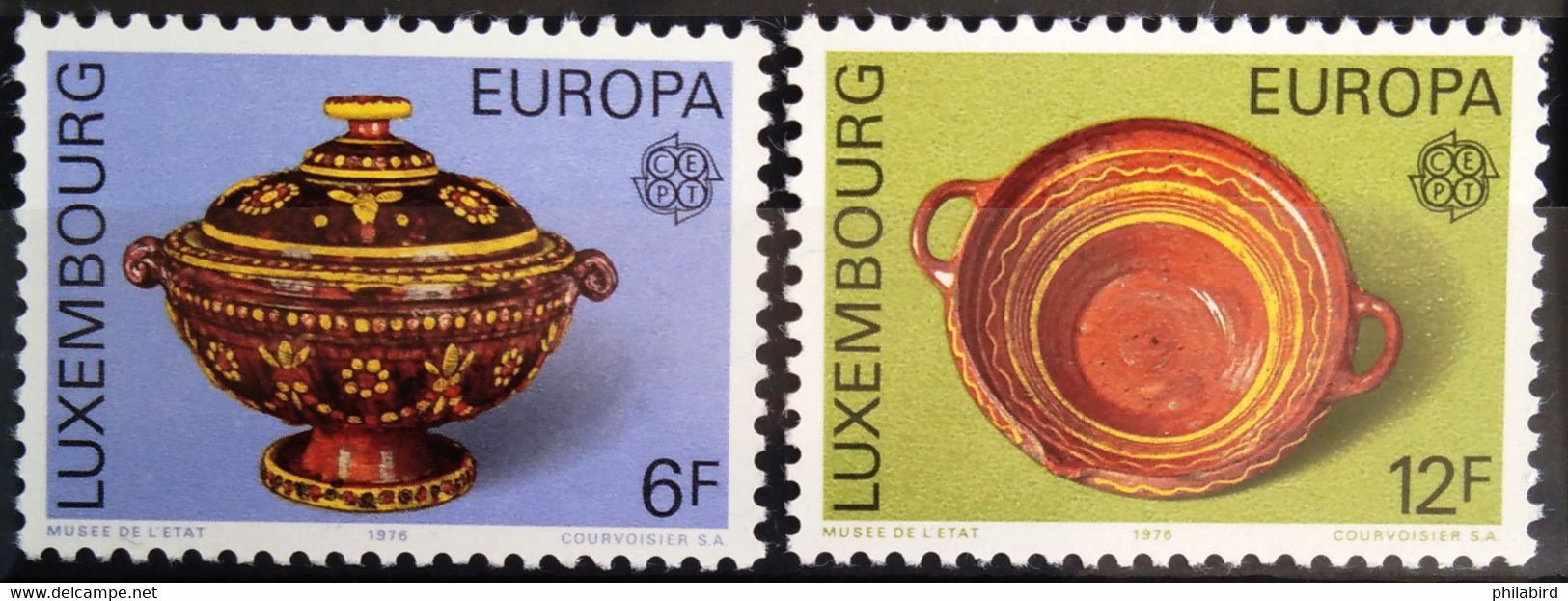 EUROPA 1976 - LUXEMBOURG                  N° 878/879                       NEUF** - 1976