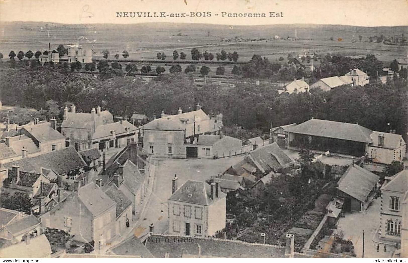 Neuville-aux-Bois          45         Panorama Est              (voir Scan) - Andere & Zonder Classificatie