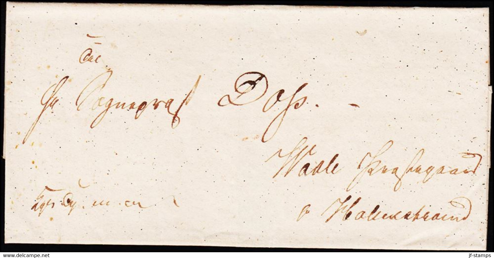 Interesting Cover. - JF130100 - ...-1855 Vorphilatelie