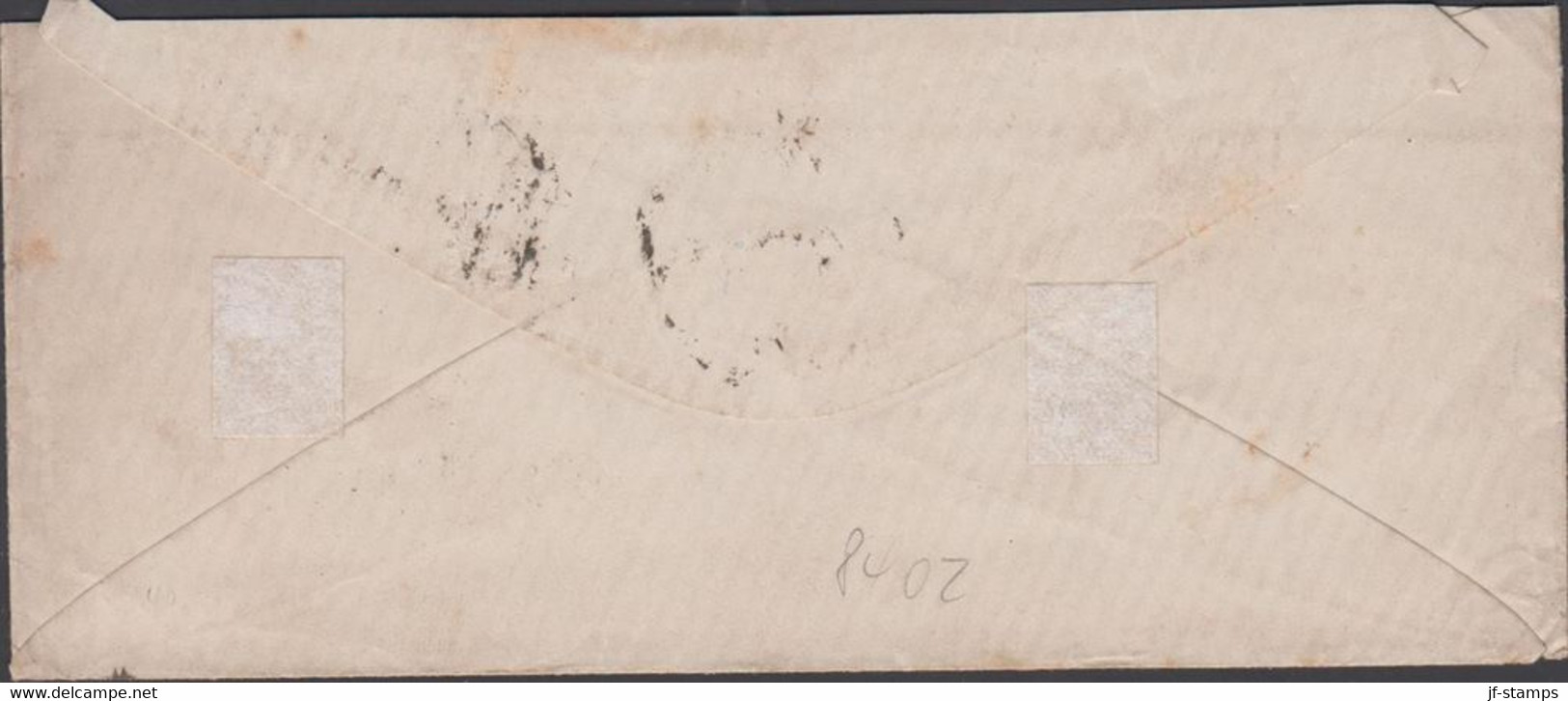 1871. NORGE. Small Nice Cover To Stavanger Cancelled CHRISTIANIA 13 12 1871 + CHRA BYP. 12 12 71. Interest... - JF427642 - ...-1855 Prefilatelia