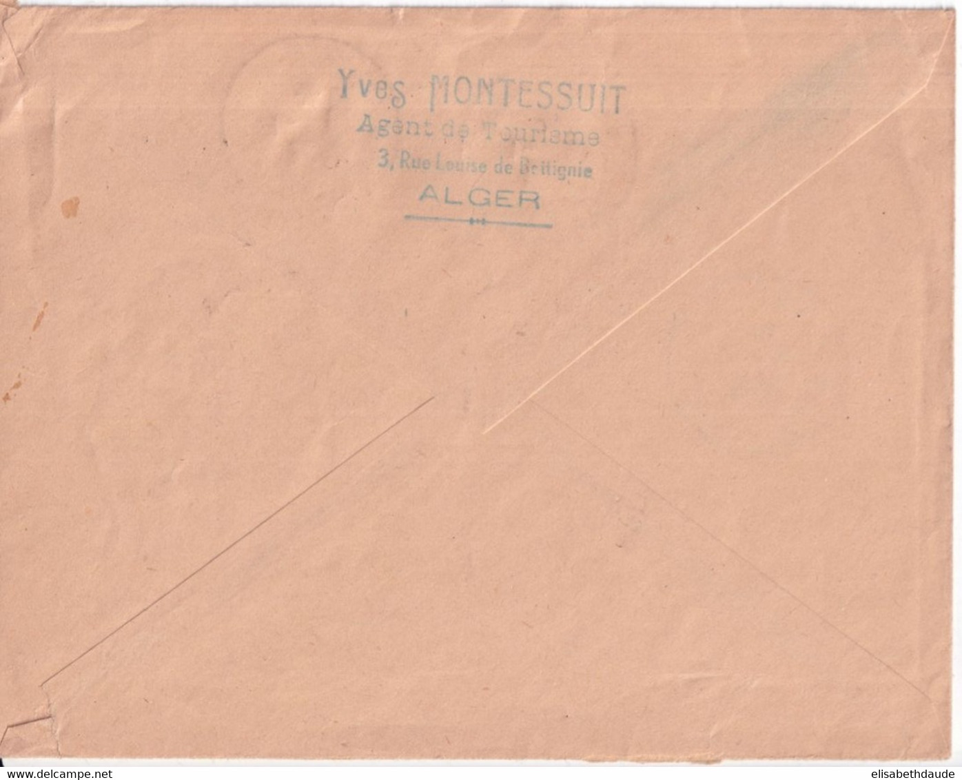 1953 - ALGERIE - ENVELOPPE De ALGER PHILATELIE ! =>: AMIENS - Lettres & Documents