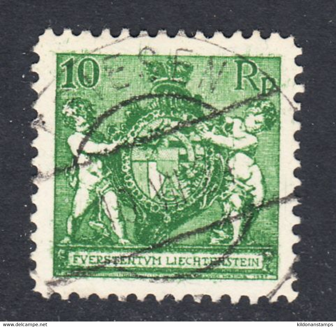 Liechtenstein 1924, Cancelled, Perf 11.5, Sc# , SG , Mi 50B - Oblitérés