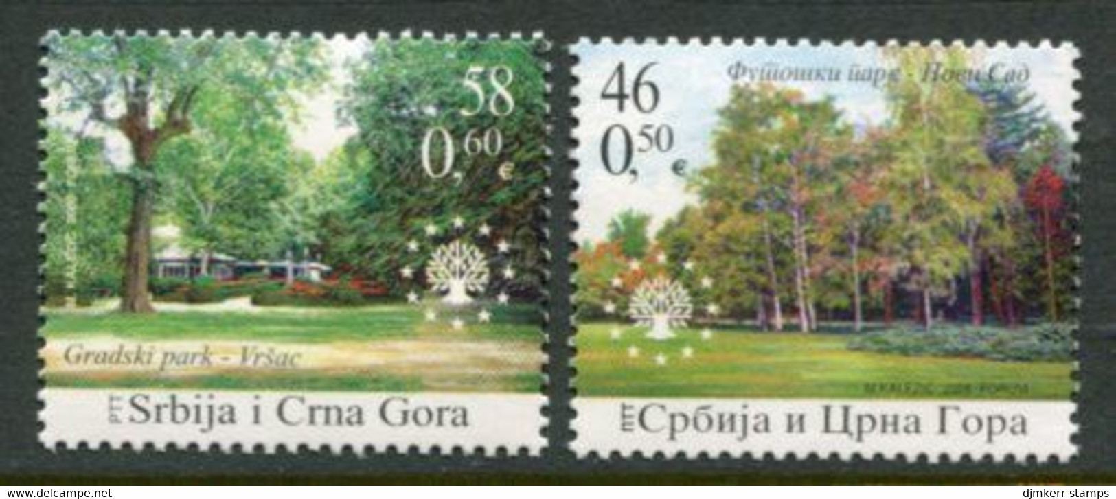 YUGOSLAVIA (Serbia & Montenegro)  2006 Nature Protection MNH / **.  Michel 3341-42 - Nuevos