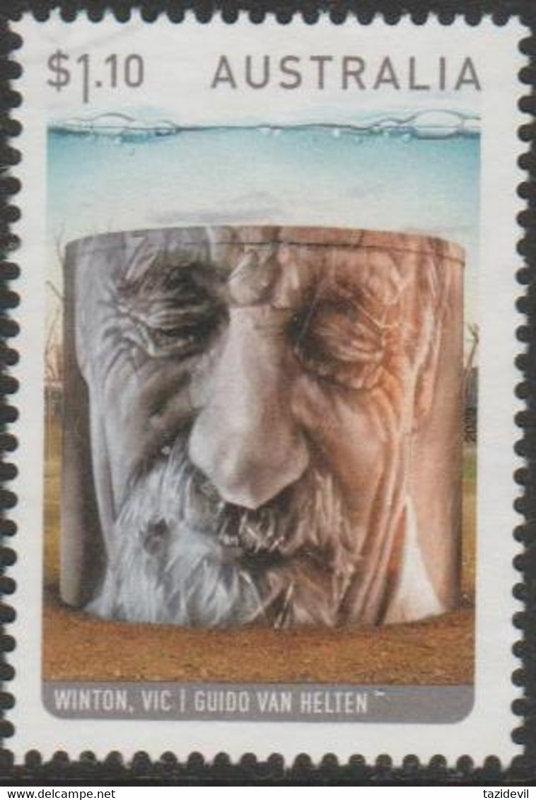 AUSTRALIA - USED 2020 $1.10 Water Tower Art - Winton, Victoria - Used Stamps