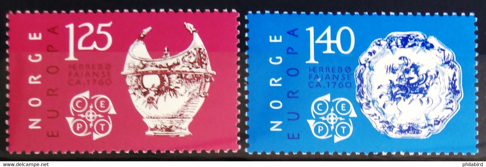 EUROPA 1976 - NORVEGE                    N° 680/681                        NEUF** - 1976