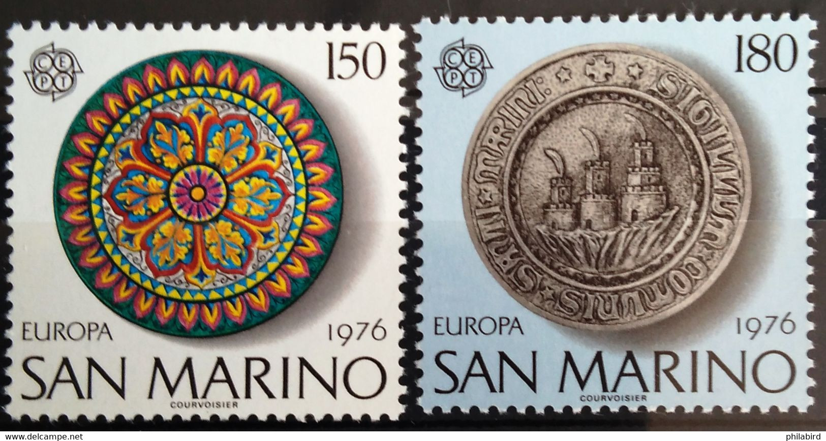 EUROPA 1976 - SAINT MARIN                    N° 923/924                        NEUF* - 1976