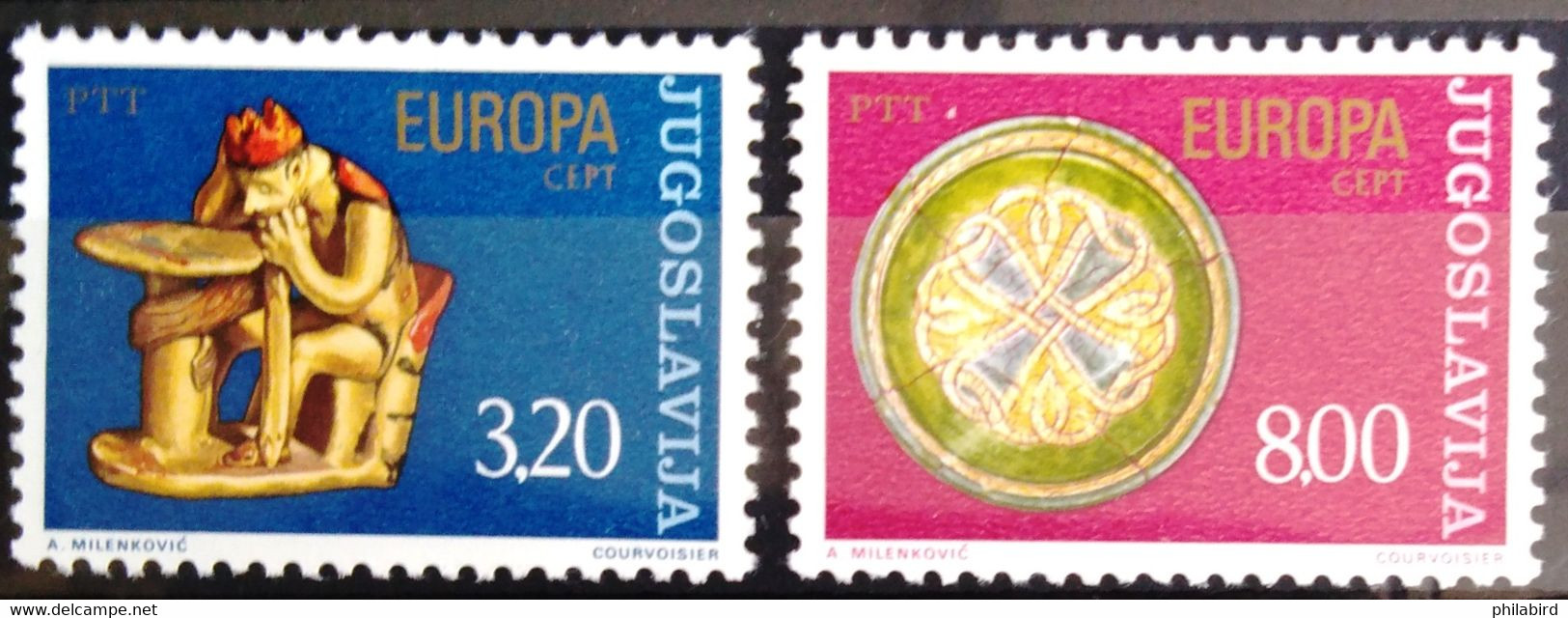 EUROPA 1976 - YOUGOSLAVIE                    N° 1524/1525                        NEUF** - 1976