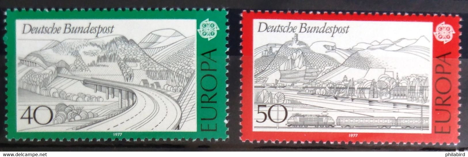 EUROPA 1977 - ALLEMAGNE                    N° 781/782                        NEUF** - 1977