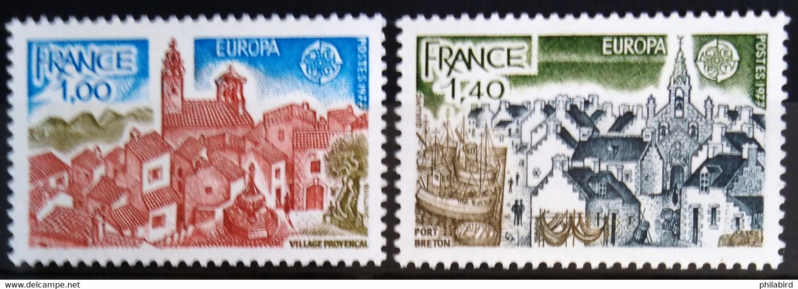 EUROPA 1977 - FRANCE                    N° 1928/1929                        NEUF** - 1977