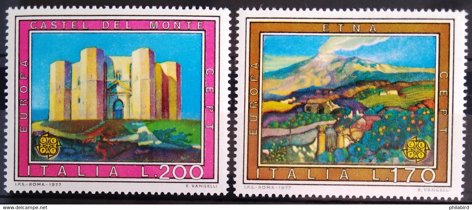 EUROPA 1977 - ITALIE                    N° 1299/1300                        NEUF** - 1977