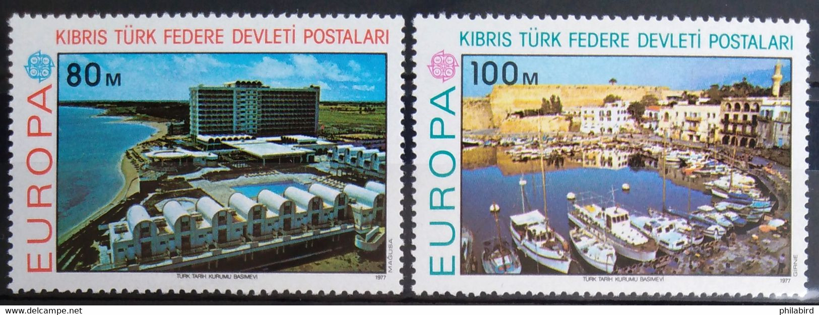 EUROPA 1977 - CHYPRE  DU NORD                   N° 32/33                        NEUF** - 1977