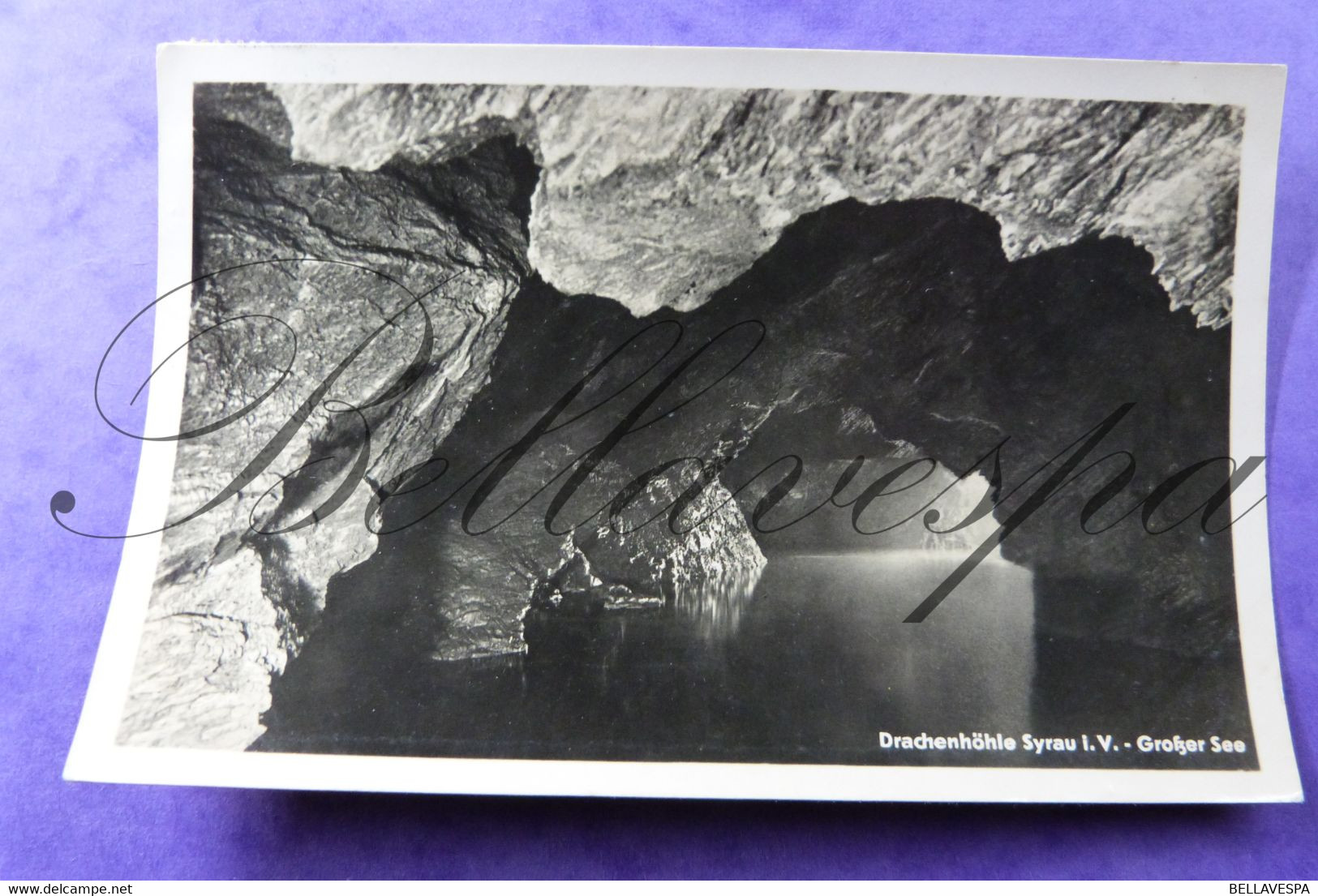 Vogtland Drachenhöhle Syrau I.V. Gros. 1956 Speleologie Grot Grotte - Syrau (Vogtland)