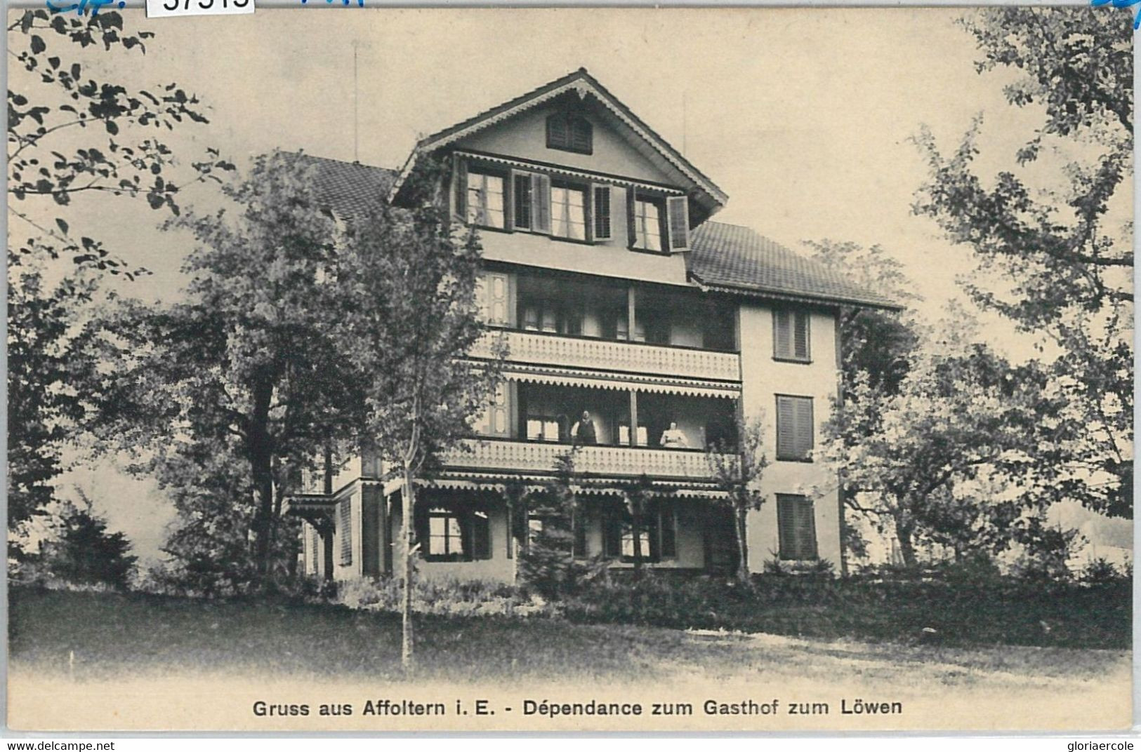 57513 - SWITZERLAND Schweiz - Ansichtskarten VINTAGE  POSTCARD - BE  Affoltern Im Emmental 1911 - Affoltern Im Emmental 