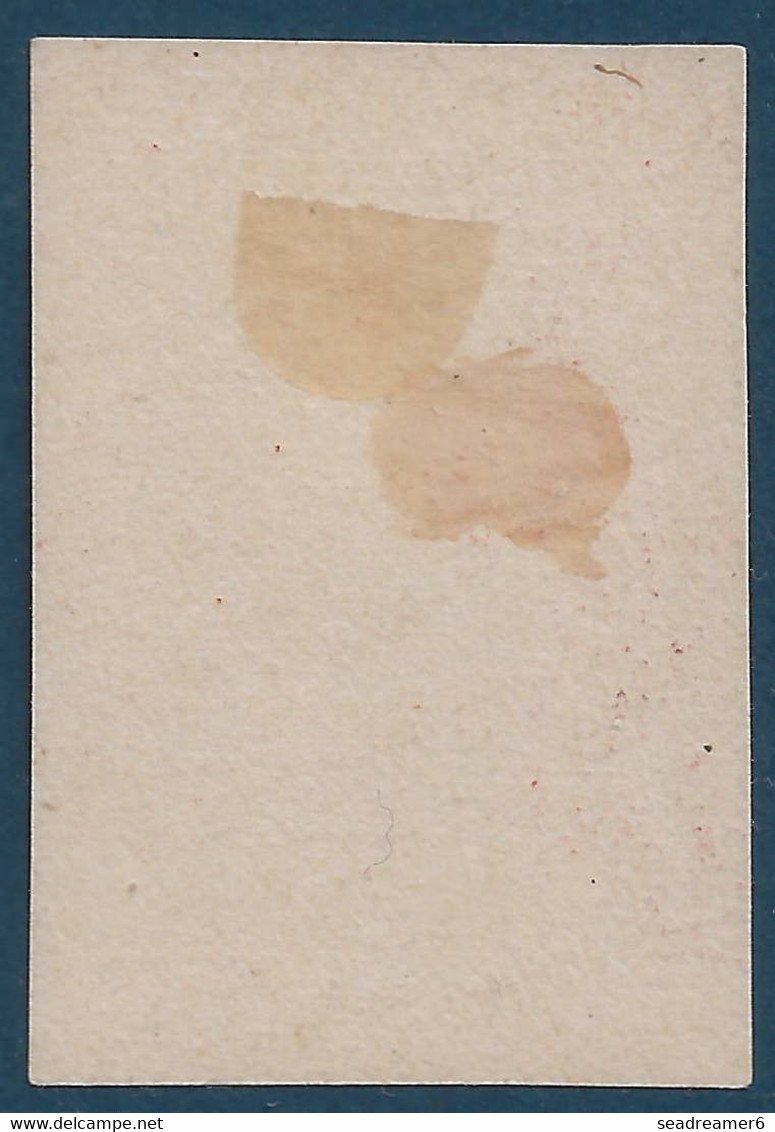 France Colonies Françaises Congo N°40 2Fr  Essai Non Dentelé Sur Papier Carton Carmin Et Jaune Bistre Rare ! - Neufs