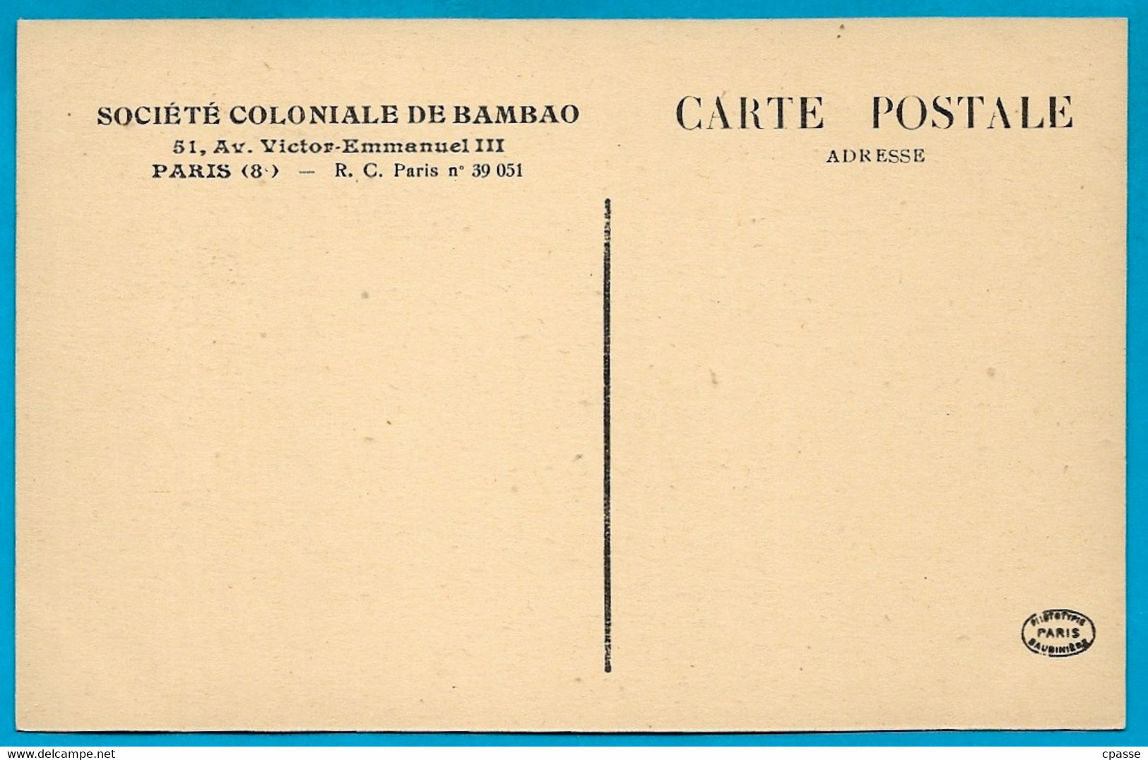 CPA Comores ANJOUAN - Domaine De POMONI - Une Vanillerie ° Société Coloniale De Bambao ** Vanille - Comores