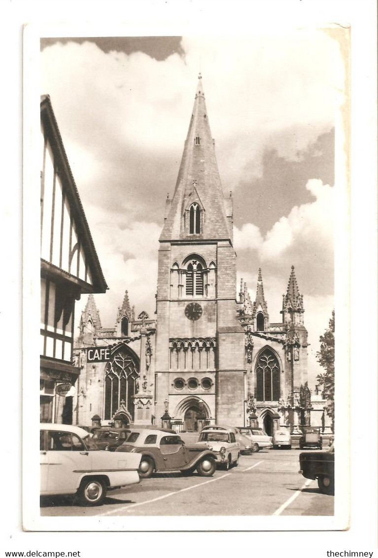 RP Sleaford Parish Church Lincolnshire Unused Light Mark Top Right - Altri & Non Classificati