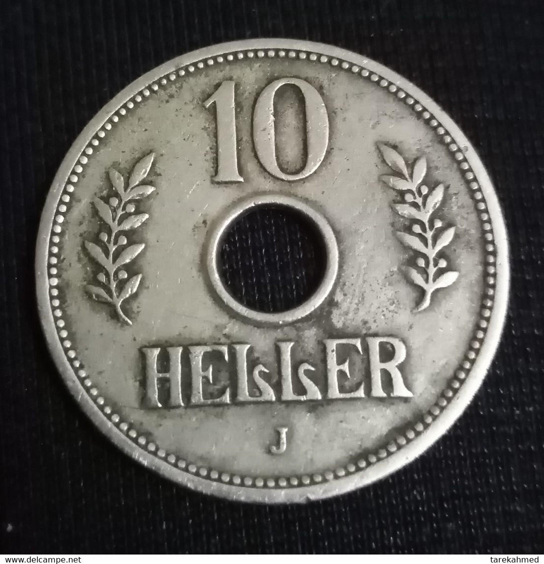 GERMAN EAST AFRICA , 10 Heller , 1909 J - WIHELM II , Hamburg , KM 12 , Gomaa - German East Africa
