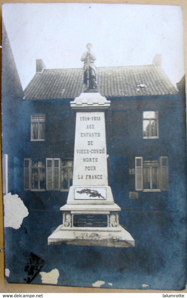 CP. 4210. Monument Aux Morts De Vieux-Condé 1914-1918 - Vieux Conde