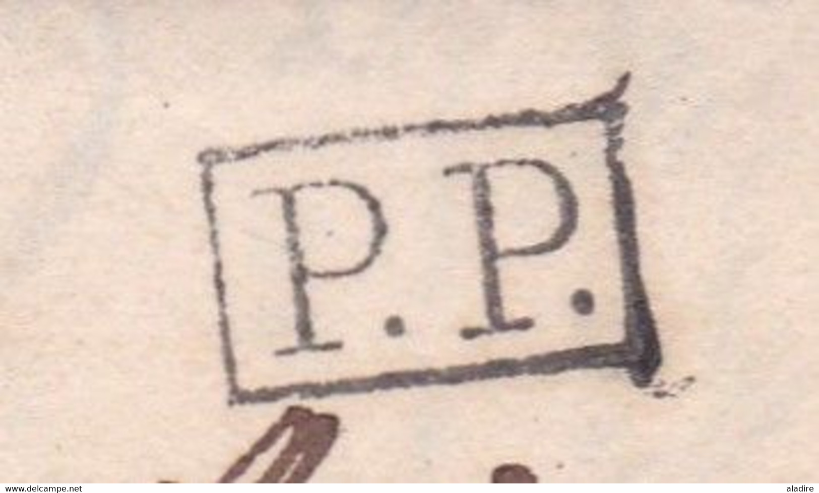 1832 - Lettre Pliée En PP Port Payé De Chalons Sur Marne (grand Cachet) Vers Troyes - Dateur En Arrivée - 1801-1848: Précurseurs XIX